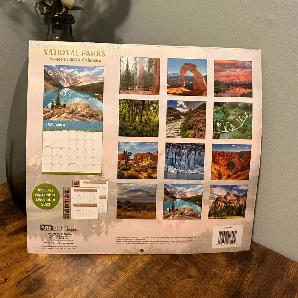 🆕 National Parks 2024 calendar